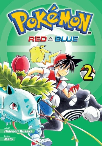 Książka Pokémon Red a Blue 2 Hidenori Kusaka