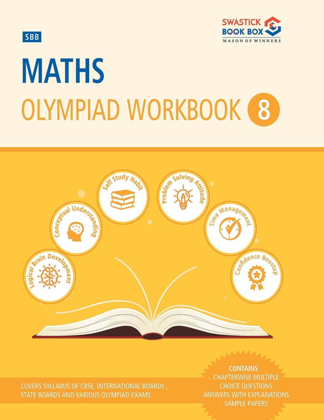 Carte SBB Maths Olympiad Workbook - Class 8 Preeti Goel