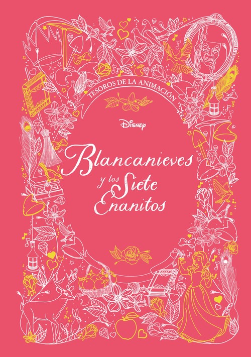 Carte Blancanieves y los Siete Enanitos. Tesoros de la animación 