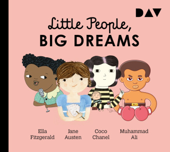 Hanganyagok Little People, Big Dreams® - Teil 2: Ella Fitzgerald, Jane Austen, Coco Chanel, Muhammad Ali Dirk Petrick