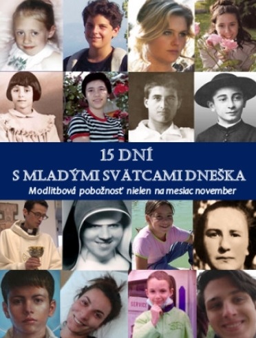 Könyv 15 dní s mladými svätcami dneška Mária Vicenová
