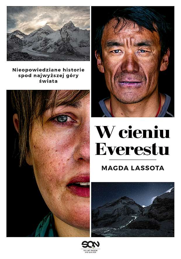 Kniha W cieniu Everestu Magda Lassota