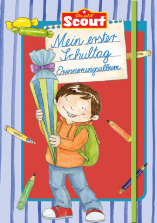Kniha Scout - Mein erster Schultag Erinnerungsalbum (Jungs) 