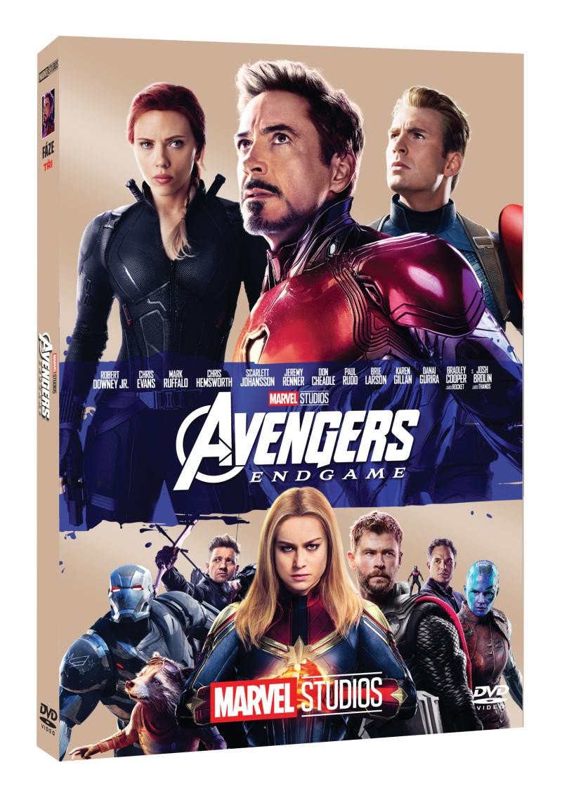 Видео Avengers: Endgame - Edice Marvel 10 let DVD 
