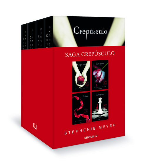 Könyv Saga Crepúsculo (edición pack con: Crepúsculo | Luna nueva | Eclipse | Amanecer) Stephenie Meyer