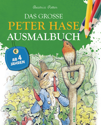 Carte Das große Peter Hase Ausmalbuch 