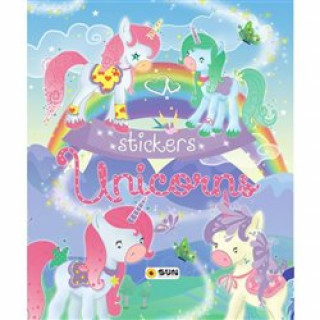 Carte Unicorns stickers 