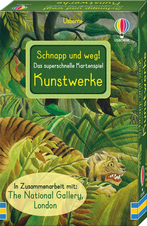 Spel/speelgoed Schnapp und weg! Das superschnelle Kartenspiel: Kunstwerke Sarah Hull