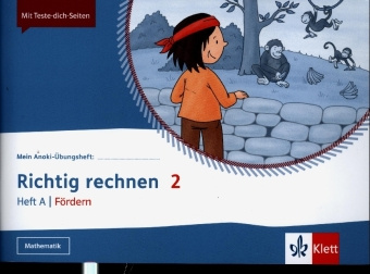 Книга Mein Anoki-Übungsheft. Richtig Rechnen 2. Heft A | Fördern. Übungsheft Klasse 2 
