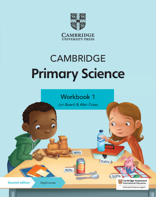 Книга Cambridge Primary Science Workbook 1 with Digital Access (1 Year) Jon Board