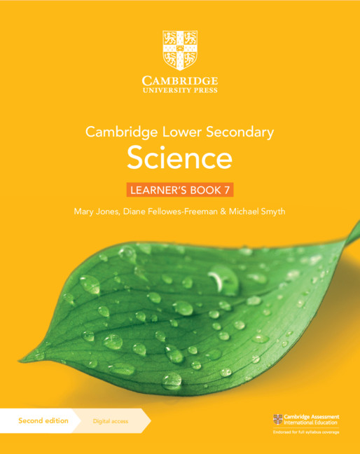 Книга Cambridge Lower Secondary Science Learner's Book 7 with Digital Access (1 Year) Mary Jones