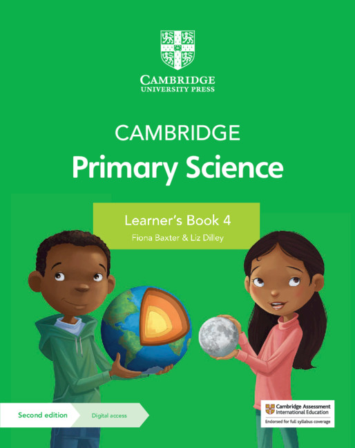Książka Cambridge Primary Science Learner's Book 4 with Digital Access (1 Year) Fiona Baxter