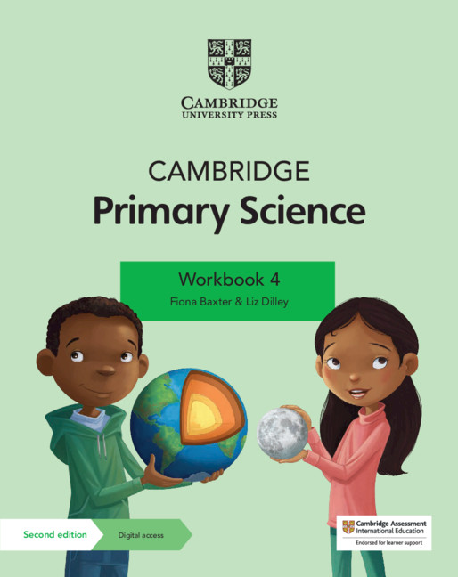 Książka Cambridge Primary Science Workbook 4 with Digital Access (1 Year) Fiona Baxter