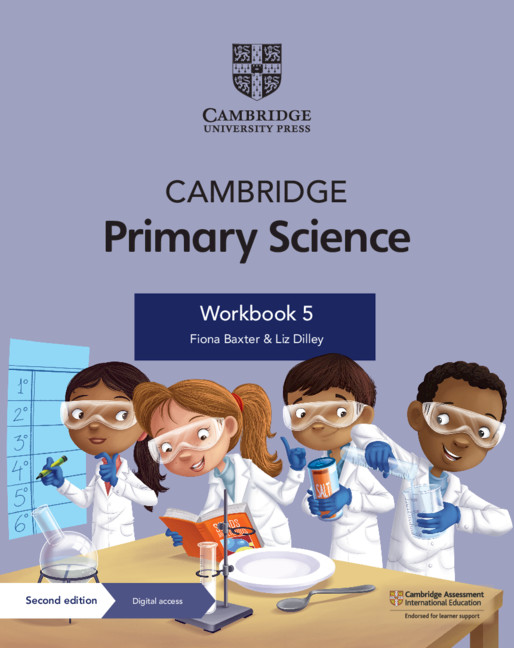 Книга Cambridge Primary Science Workbook 5 with Digital Access (1 Year) Fiona Baxter