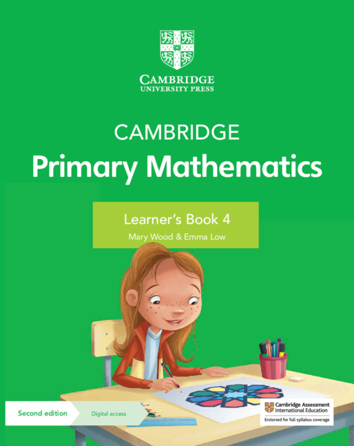 Книга Cambridge Primary Mathematics Learner's Book 4 with Digital Access (1 Year) Emma Low