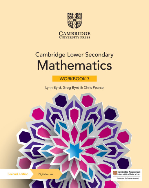 Книга Cambridge Lower Secondary Mathematics Workbook 7 with Digital Access (1 Year) Lynn Byrd