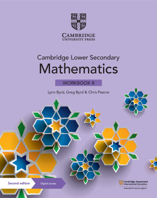 Книга Cambridge Lower Secondary Mathematics Workbook 8 with Digital Access (1 Year) Lynn Byrd