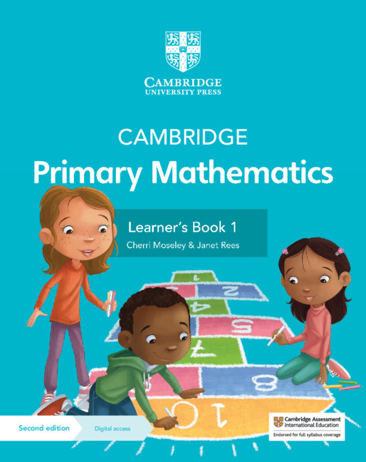 Книга Cambridge Primary Mathematics Learner's Book 1 with Digital Access (1 Year) Cherri Moseley