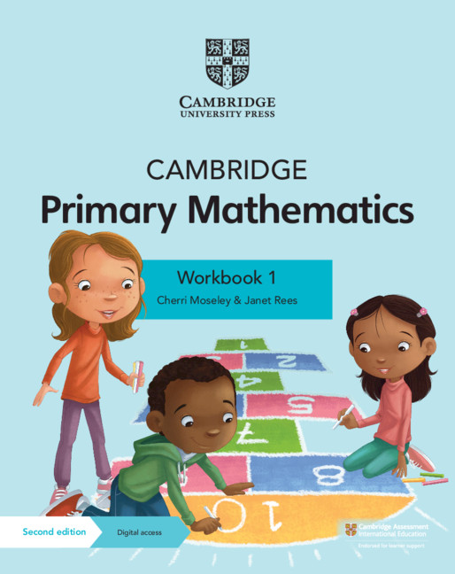 Книга Cambridge Primary Mathematics Workbook 1 with Digital Access (1 Year) Cherri Moseley