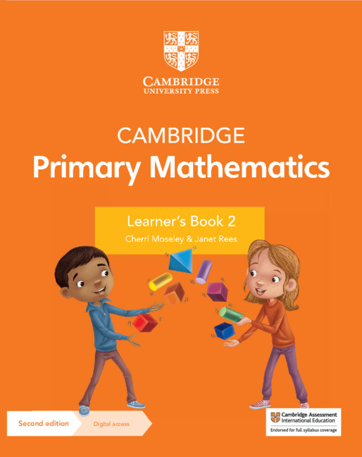 Książka Cambridge Primary Mathematics Learner's Book 2 with Digital Access (1 Year) Cherri Moseley