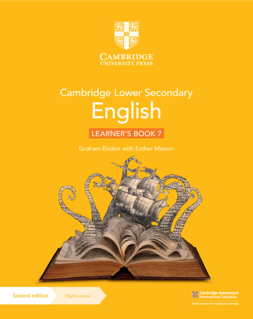 Könyv Cambridge Lower Secondary English Learner's Book 7 with Digital Access (1 Year) Graham Elsdon