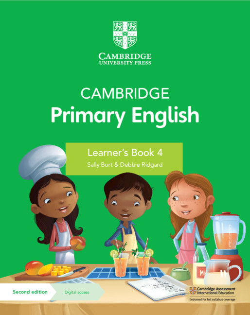 Carte Cambridge Primary English Learner's Book 4 with Digital Access (1 Year) Sally Burt