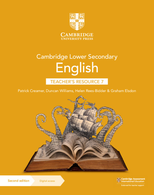 Book Cambridge Lower Secondary English Teacher's Resource 7 with Digital Access Patrick Creamer