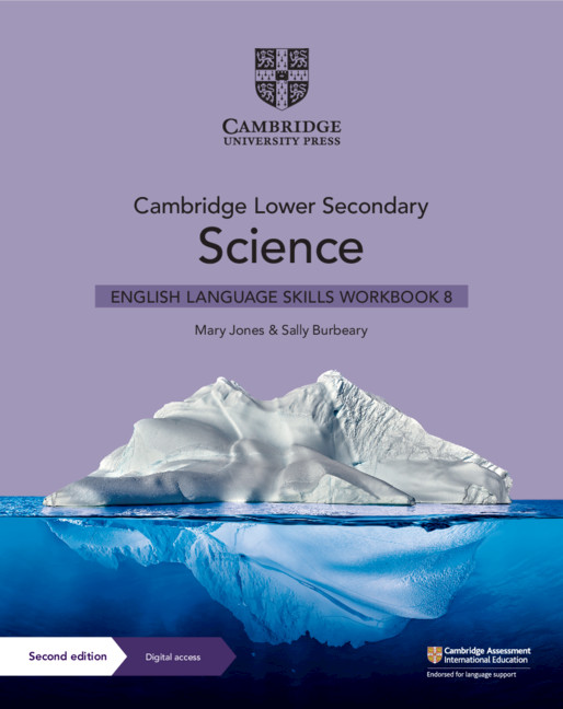 Carte Cambridge Lower Secondary Science English Language Skills Workbook 8 with Digital Access (1 Year) Mary Jones