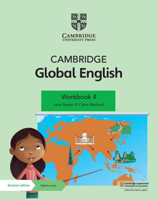Carte Cambridge Global English Workbook 4 with Digital Access (1 Year) Jane Boylan
