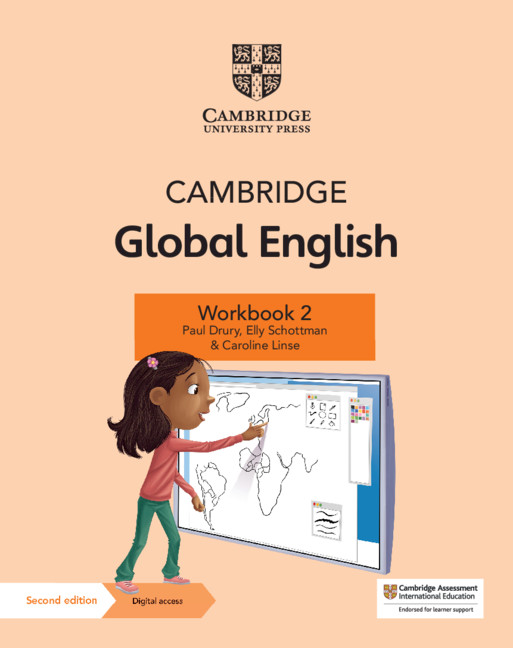 Carte Cambridge Global English Workbook 2 with Digital Access (1 Year) Paul Drury