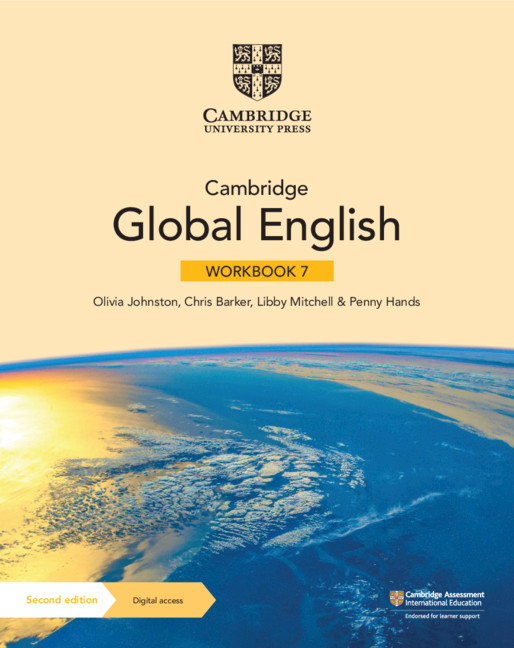 Carte Cambridge Global English Workbook 7 with Digital Access (1 Year) Olivia Johnston