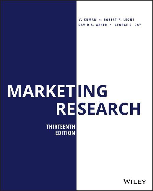 Carte Marketing Research, Thirteenth Edition Robert P. Leone