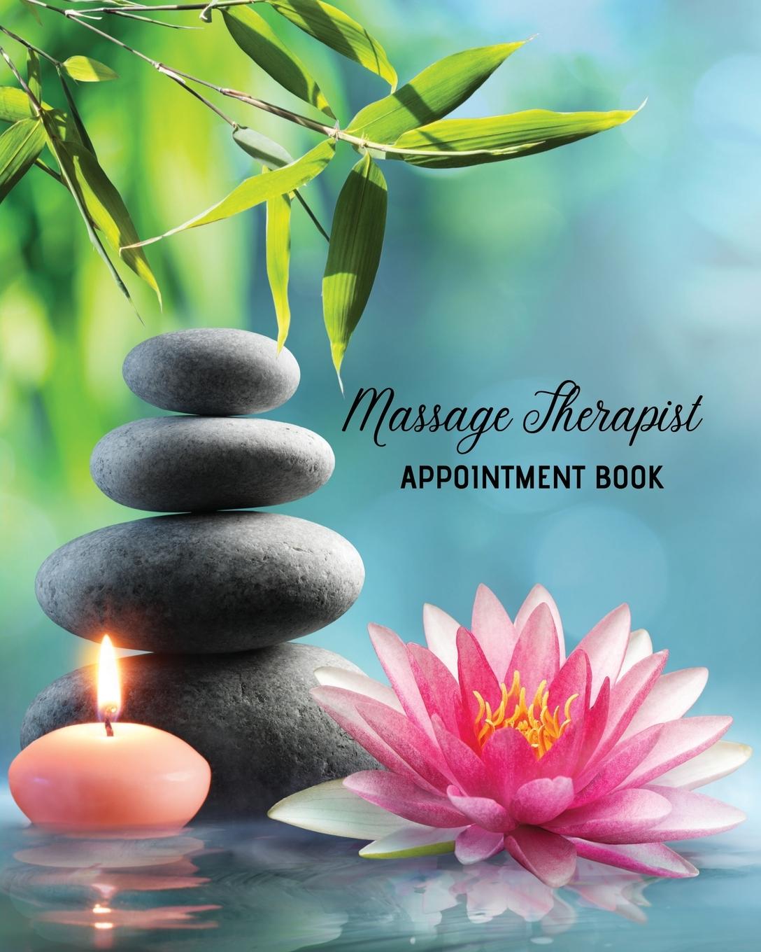 Kniha Massage Therapist Appointment Book AMY NEWTON