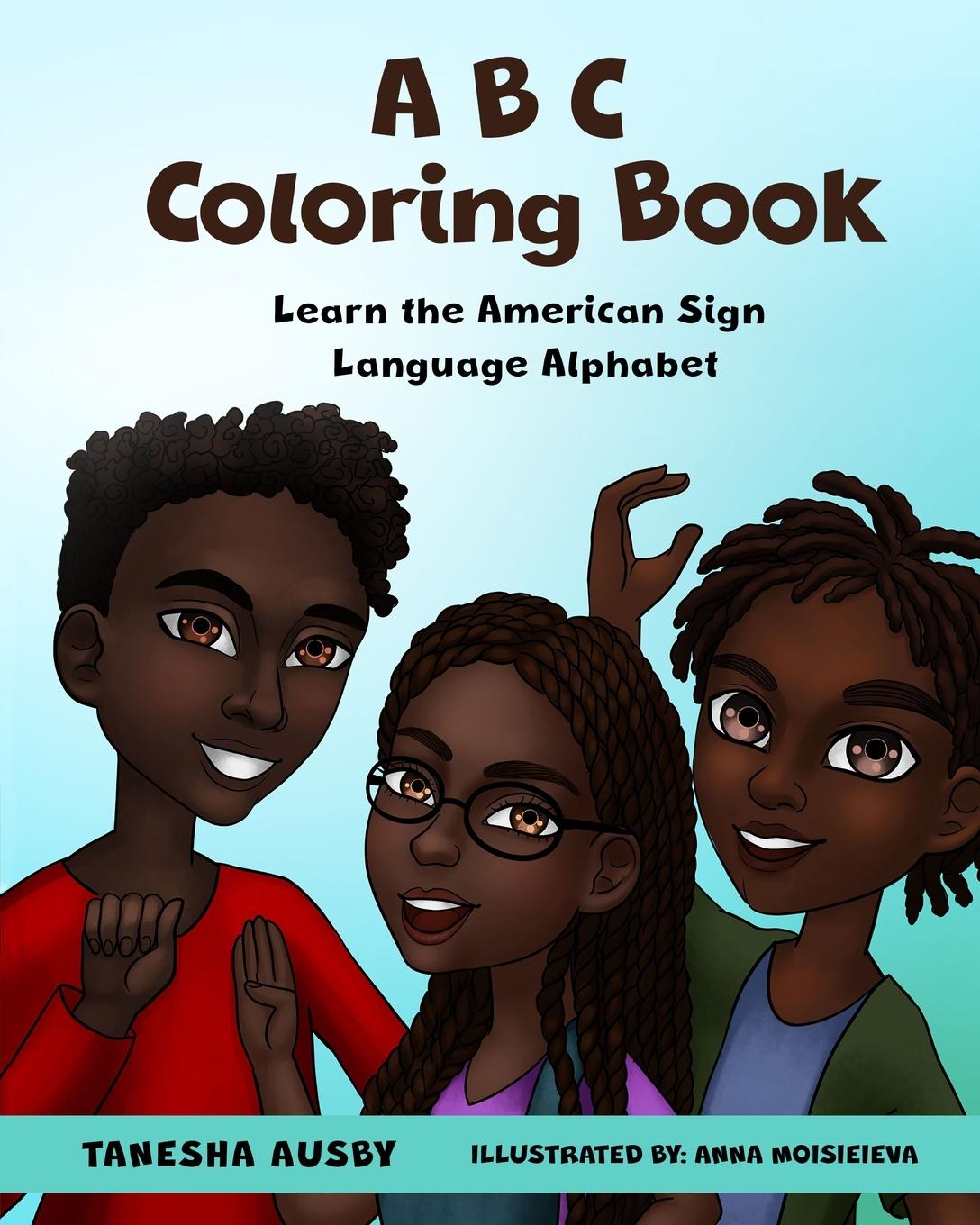 Knjiga ABC Coloring Book TANESHA AUSBY
