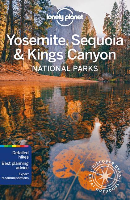 Carte Lonely Planet Yosemite, Sequoia & Kings Canyon National Parks Lonely Planet