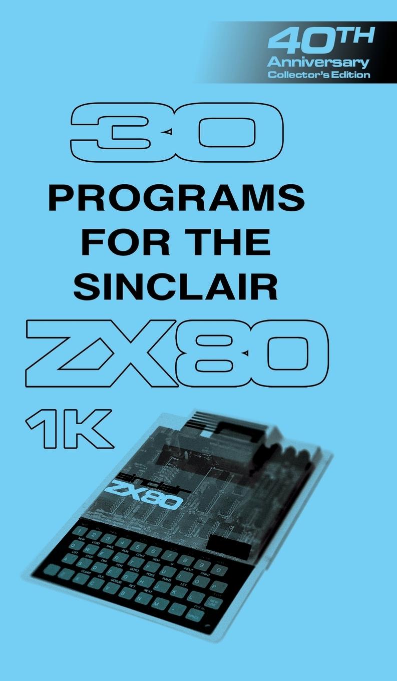 Carte 30 Programs for the Sinclair ZX80 Reproductions Retro Reproductions