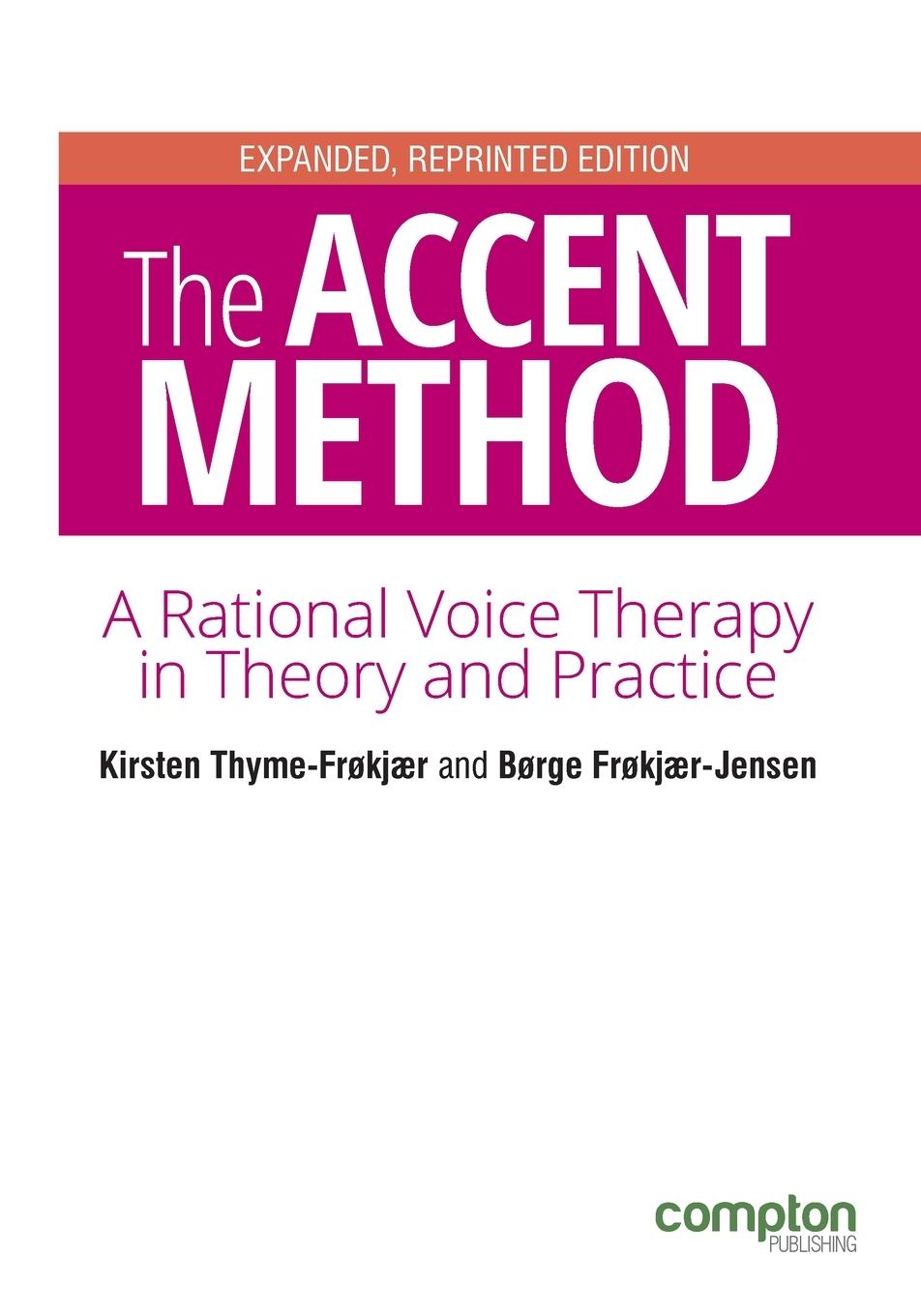 Book Accent Method of Voice Therapy Kirsten Thyme-Frokjaer