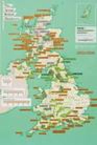 Nyomtatványok Great British Outdoors - Collect and Scratch Map 