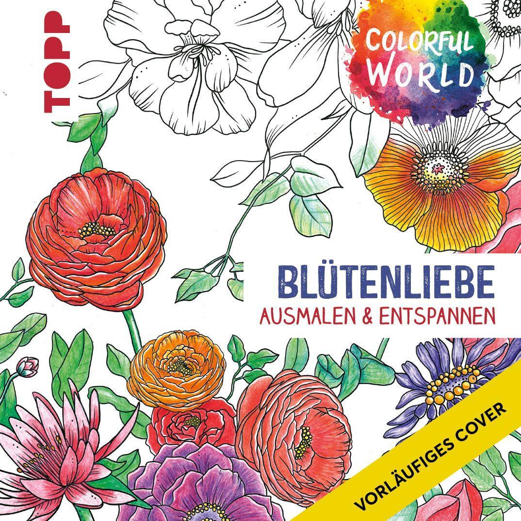 Book Colorful World - Blütenliebe 