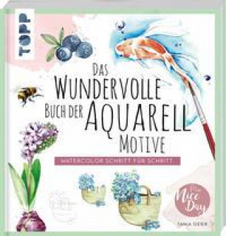 Book Das wundervolle Buch der Aquarell-Motive Tanja Geier
