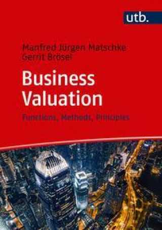 Kniha Business Valuation Gerrit Brösel