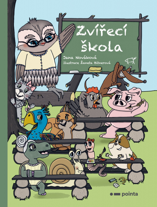Knjiga Zvířecí škola Jana Nováková