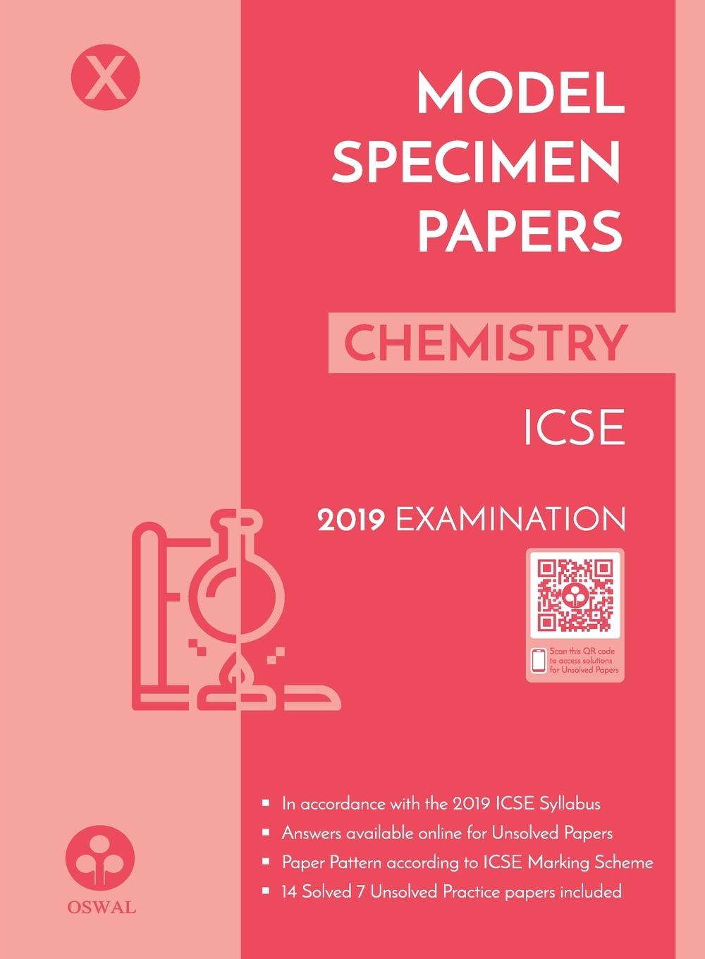 Boek Model Specimen Papers for Chemistry OSWAL PUBLISHERS