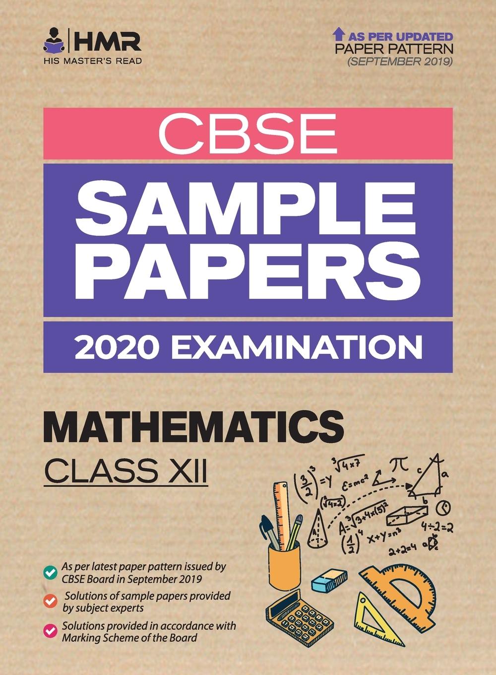 Knjiga Sample Papers - Mathematics HIS MASTER'S READ