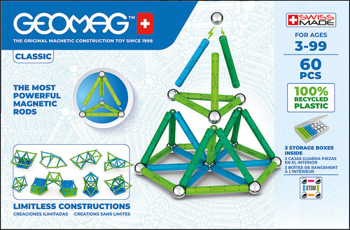Game/Toy Stavebnice Geomag Classic 60 pcs 