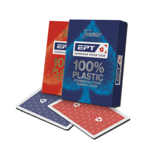 Printed items EPT 100 % Plastic Pokerkarten Bicycle