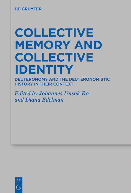 Kniha Collective Memory and Collective Identity Johannes Unsok Ro