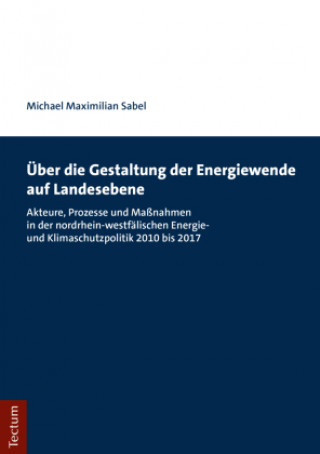 Kniha Über die Gestaltung der Energiewende auf Landesebene 
