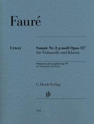 Libro Fauré, Gabriel - Violoncello Sonata no. 2 g minor op. 117 Fabian Kolb