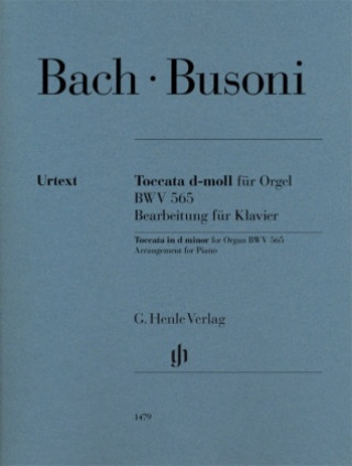 Carte Busoni, Ferruccio - Toccata d-moll für Orgel BWV 565 (Johann Sebastian Bach) Christian Schaper